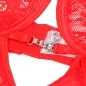 Preview: Lace Babydoll with Adjustable Straps Red L/XL – Subblime