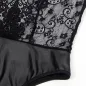 Preview: Sexy Body Mit Strumpfgürtel Schwarz S/M – Subblime