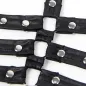 Preview: Bondage-Body Aus Leder Schwarz L/Xl – Subblime