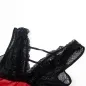 Preview: Bondage-Kleid Aus Spitze Schwarz S/M – Subblime