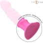 Preview: INTENSE - CINDY VIBRATOR GRÖSSE L SPIRALDESIGN 10 VIBRATIONEN ROSA FERNBEDIENUNG