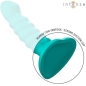 Preview: INTENSE - BUFFY VIBRATOR GRÖSSE S SPIRALE DESIGN 10 VIBRATIONEN BLAU FERNBEDIENUNG