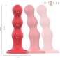 Preview: Cody Vibrator with Suction Cups, Red Remote Control | Intense