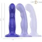 Preview: Shorty Vibrator Mit Saugnäpfen Blau Fernbedienung | Intense