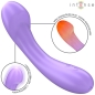 Preview: Lila Vibrator mit Heizmodus und 7 Vibrationsmodi, Marke "Intense".