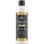 Preview: Bottle of LuxuriA Quintessence massage oil, Exotic Vanilla fragrance, 150 ml, black label with gold decorations.