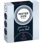 Preview: Verpackung von Mister Size Kondomen, Größe 60, extra fein, 3 Stück.