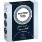 Preview: Packaging of Mister Size condoms, size 69, extra fine, 3 pieces.