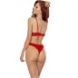 Preview: Catilla Set String + Bra Red S/M – passion