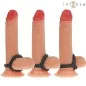 Preview: Carson Double Penis Ring Made of Silicone Black Model 4 – Intense