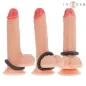 Preview: Hugh 3 Basic Penisringe Aus Silikon Schwarz – Intense