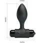 Preview: Vibra Butt 10 Modes Anal Plug Black – Pretty Love