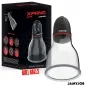 Preview: Packaging and product of the automatic testicle pump "XPAND Lite" by Jamyjob, with operating instructions.