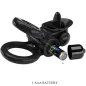 Preview: Passionate Double Ring Vibrator + Clitoral Stimulator Black – Pretty Love