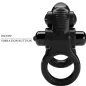 Preview: Passionate Double Ring Vibrator + Clitoral Stimulator Black – Pretty Love
