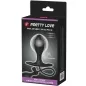 Preview: Aufblasbarer Analstecker Schwarz – Pretty Love