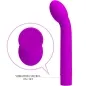 Preview: Logan G-Spot Vibrator 10 Modes Purple | Pretty Love