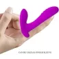 Preview: Massager & Vibrator 12 Modes Remote Control Purple | Pretty Love