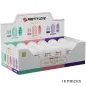 Preview: Packaging containing 18 white, egg-shaped products of the brand "Pretty Love" with various textures.