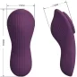 Preview: Mane Lay On Clitoris Massager 10 Modes Remote Control Purple | Pretty Love