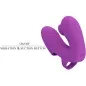 Preview: Athena Fingervibrator Mit Klit Stimu Lila | Pretty Love