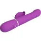 Preview: 4 In 1 Multifunktionsvibrator & Stimulator Lila | Pretty Love