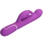Preview: Coale 4 In 1 Multifunktions-Rabbit-Vibrator Lila | Pretty Love