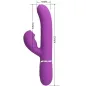 Preview: Perlita 3 In 1 Multifunctional Rabbit Vibrator Purple | Pretty Love