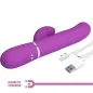 Preview: Perlita 3 In 1 Multifunctional Rabbit Vibrator Purple | Pretty Love