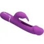 Preview: Kampas 3 In 1 Multifunktions-Rabbit-Vibrator Lila | Pretty Love