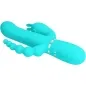 Preview: Cammy 4 in 1 Triple Rabbit Vibrator Blue | Pretty Love