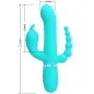 Preview: Cammy 4 in 1 Triple Rabbit Vibrator Blue | Pretty Love