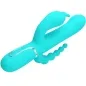 Preview: Cammy 4 in 1 Triple Rabbit Vibrator Blue | Pretty Love