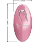 Preview: Cailey Nipple Clamps 10 Modes Remote Control Pink – Pretty Love
