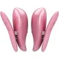Preview: Cailey Nipple Clamps 10 Modes Remote Control Pink – Pretty Love