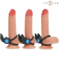 Preview: INTENSE - SAM VIBRATOR DOPPEL-PENISRING 10 VIBRATIONEN SCHWARZ