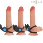 Preview: Sam Vibrator Doppel-Penisring 10 Modi Schwarz – Intense