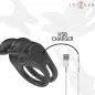 Preview: Sam Vibrator Doppel-Penisring 10 Modi Schwarz – Intense