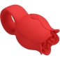 Preview: PRETTY LOVE - JAE ROSE FÖRMIGER FINGERVIBRATOR 10 VIBRATIONEN ROT