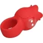 Preview: Jae Rose Shaped Finger Vibrator 10 Modes Red | Pretty Love