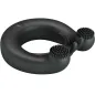 Preview: Dahlia Vibration Ring + Clitoral Stimulation 12 Modes Black – Pretty Love