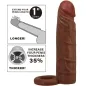 Preview: Kaile Penis Sleeve with 2.5cm Extension Brown – Pretty Love