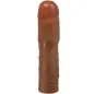 Preview: Brown dog chew in the shape of a stick with a textured surface.
