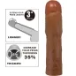 Preview: Kylian Penis Sleeve with 7.6cm Extension Brown – Pretty Love