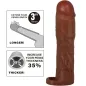 Preview: Gerd Penishülle Mit 7.6cm Verlängerung Braun – Pretty Love