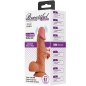 Preview: BAILE - CATOBLEPAS REALISTISCHER VIBRATOR 20,6 CM FLESH FERNBEDIENUNG