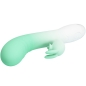 Preview: PRETTY LOVE - CERBERUS RABBIT VIBRATOR 3O VIBRATIONEN GRÜN