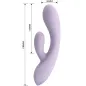 Preview: Rosolyn Rabbit Vibrator 10 Modes Purple | Pretty Love