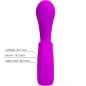 Preview: Sibel Sibel G-Spot Vibrator + Clit Stimu 10 Modes Purple | Pretty Love