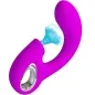 Preview: Sibel Sibel G-Spot Vibrator + Clit Stimu 10 Modes Purple | Pretty Love